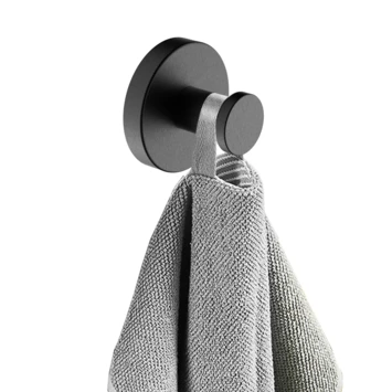 Marho Handdoekhaak Luxor Groot Gun Metal - Afbeelding 2