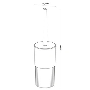 Sealskin Toiletborstelhouder Brave Staand Zwart - Afbeelding 12