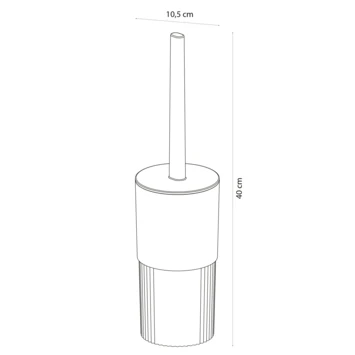 Sealskin Toiletborstelhouder Brave Staand Zwart - Afbeelding 15
