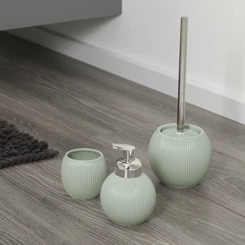 Sealskin Toiletborstel Met Houder Convex Licht Aqua - Afbeelding 5