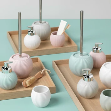 Sealskin Toiletborstel Met Houder Convex Licht Aqua - Afbeelding 6