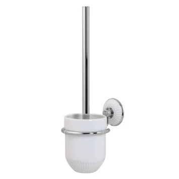 Tiger Wc-borstelset Ivy Chroom/wit