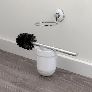 Tiger Wc-borstelset Ivy Chroom/wit - Afbeelding 2