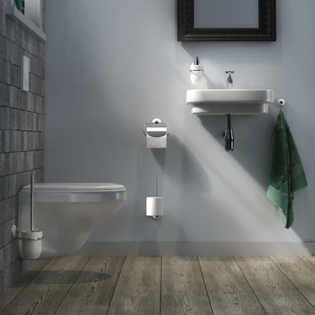 Tiger Wc-borstelset Ivy Chroom/wit - Afbeelding 5