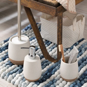 Sealskin Toiletborstel Met Houder Braid Wit - Afbeelding 6