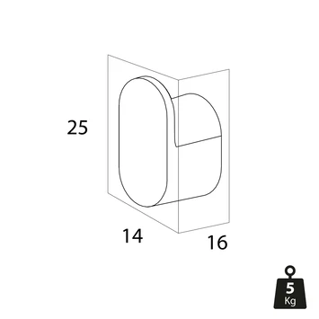 Tiger Handdoekhaak Carv Klein Zwart - Afbeelding 5