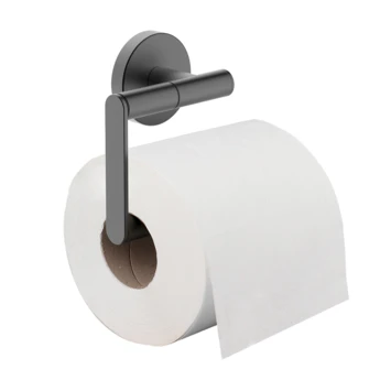 Marho Toiletrolhouder Luxor Zonder Klep Gun Metal - Afbeelding 2
