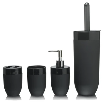 Sealskin Toiletborstelhouder Bloom Zwart - Afbeelding 3