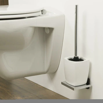 Tiger Toiletborstelhouder Zenna Hangend Chroom/Wengé - Afbeelding 3