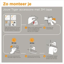 Tiger Colar Handdoekhaak Zwart 21 Tiger Colar Handdoekhaak Zwart -SEALSKIN Store 123 10515