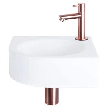 Differnz Cleo Hoekfontein Wit 30X30X10 Cm - Afbeelding 4