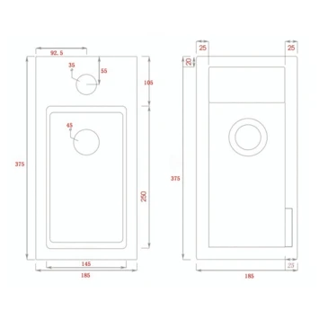 Differnz Fonteinset Helios Wit 36x18x8 Cm - Afbeelding 4