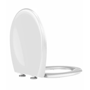 Allibert Lenti WC Bril Wit Met Softclose Kunststof - Afbeelding 4