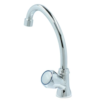 Handson Fonteinkraan Thomas C-uitloop Met Draaiknop Chroom - Afbeelding 3