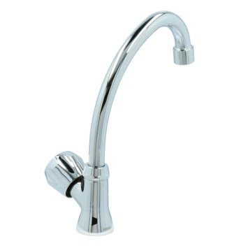 Handson Fonteinkraan Thomas C-uitloop Met Draaiknop Chroom - Afbeelding 5