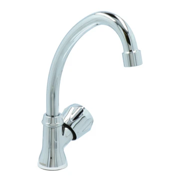 Handson Fonteinkraan Thomas C-uitloop Met Draaiknop Chroom - Afbeelding 7