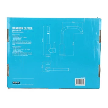 Handson Keukenkraan Olivier Met Hendel Mat Zwart - Afbeelding 14