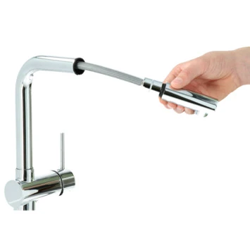 Atlantic Keukenkraan Stephen Met Hendel En Uittrekbare Sproeikop Chroom - Afbeelding 11