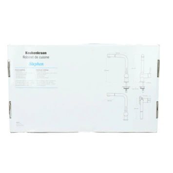 Atlantic Keukenkraan Stephen Met Hendel En Uittrekbare Sproeikop Chroom - Afbeelding 14