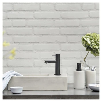 Differnz Fonteinkraan Recht Mat Zwart - Afbeelding 5