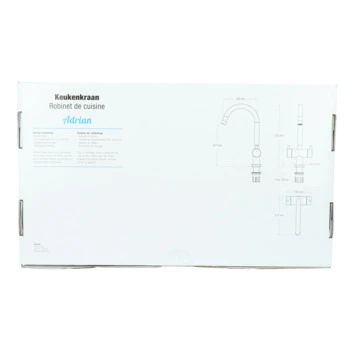 Atlantic Keukenkraan Adrian 2-knops Chroom - Afbeelding 11