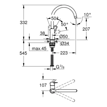 Grohe Keukenkraan Start Loop - Afbeelding 3