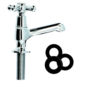 Handson Fonteinkraan Louise Met Draaiknop Chroom - Afbeelding 10