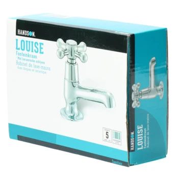 Handson Fonteinkraan Louise Met Draaiknop Chroom - Afbeelding 11