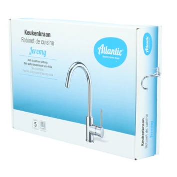 Atlantic Keukenkraan Jeremy Met Hendel Chroom - Afbeelding 12