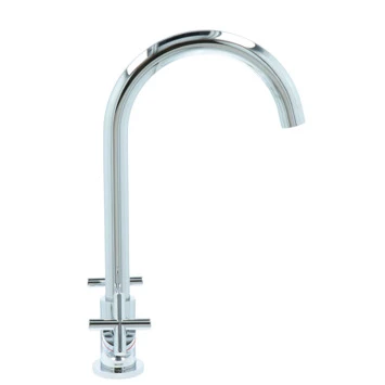 Aqualino Keukenkraan Ceronda 2-knops Chroom - Afbeelding 6