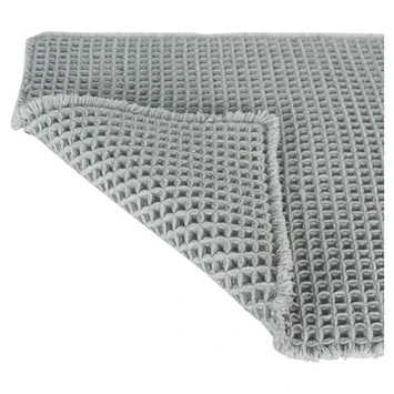 Differnz Badmat Wafel Grijs 50x80 Cm - Afbeelding 3