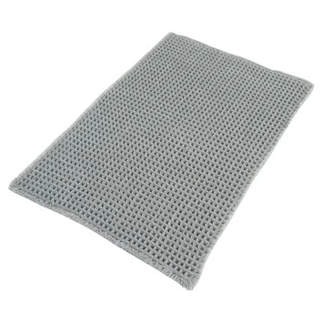 Differnz Badmat Wafel Grijs 50x80 Cm - Afbeelding 4