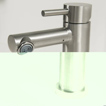 Tiger Wastafelkraan Boston Met Hendel RVS - Afbeelding 2