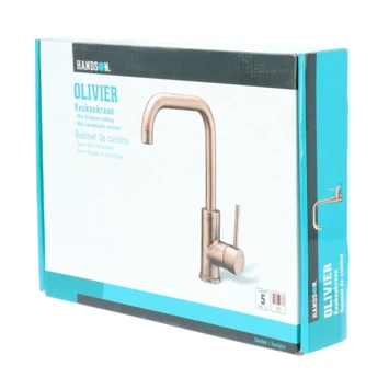 Handson Keukenkraan Olivier Met Hendel Koper - Afbeelding 12