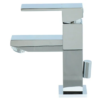 Aqualino Wastafelkraan Panaro Met Hendel En Waste Chroom - Afbeelding 2