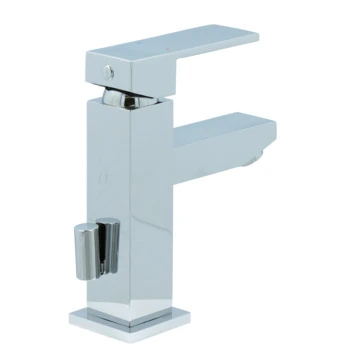 Aqualino Wastafelkraan Panaro Met Hendel En Waste Chroom - Afbeelding 5