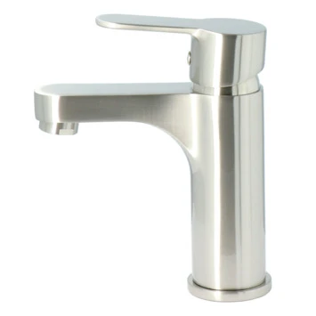 Atlantic Wastafelkraan Parker Met Hendel RVS - Afbeelding 2