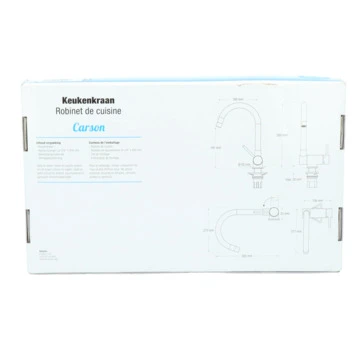 Atlantic Keukenkraan Carson Inklapbaar Met Hendel Chroom - Afbeelding 15