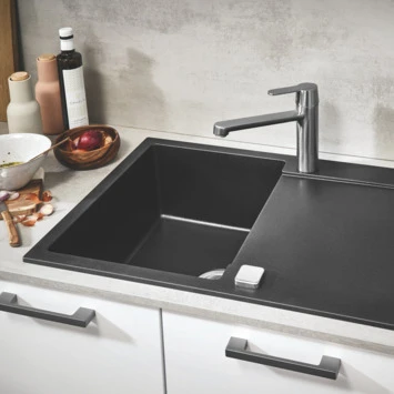 Grohe Keukenkraan Get Met Hendel SuperSteel - Afbeelding 2