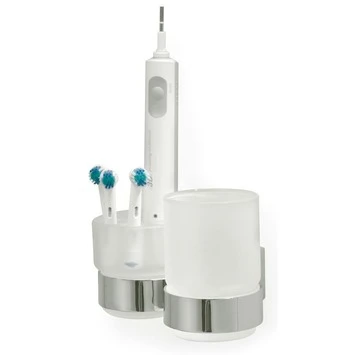 Tiger Dubbele Bekerhouder Ontario Met Bekers Chroom