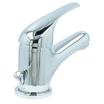 OK Wastafelkraan Met Hendel En Waste Chroom - Afbeelding 5