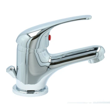 OK Wastafelkraan Met Hendel En Waste Chroom - Afbeelding 6