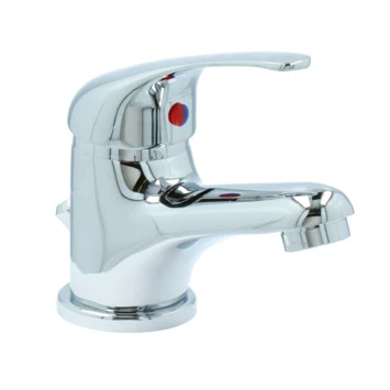 OK Wastafelkraan Met Hendel En Waste Chroom - Afbeelding 7