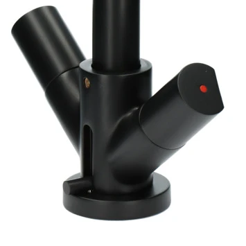 Aqualino Wastafelkraan Fortore 2-knops Met Waste Zwart - Afbeelding 9