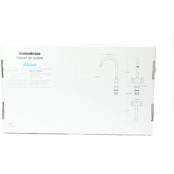 Atlantic Keukenkraan Adrian 2-knops Zwart - Afbeelding 11