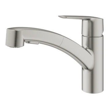 Grohe Keukenkraan Start Dual Spray QuickFix Supersteel (RVS Look) - Afbeelding 3