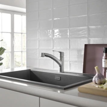 Grohe Keukenkraan Start Dual Spray QuickFix Supersteel (RVS Look) - Afbeelding 6