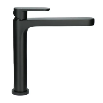 Absolut Wastafelkraan Iode Medium Met Hendel En Waste Zwart - Afbeelding 6