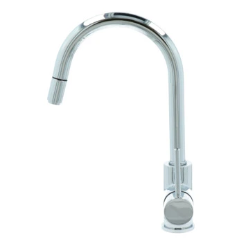 Atlantic Keukenkraan Jeremy Met Hendel En Uittrekbare Sproeikop Chroom - Afbeelding 2