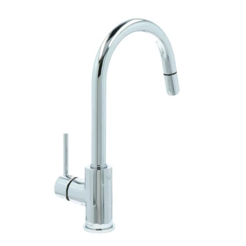Atlantic Keukenkraan Jeremy Met Hendel En Uittrekbare Sproeikop Chroom - Afbeelding 5